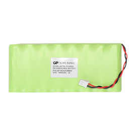 Batteri GP180AAH8BMX PM Pro alarm 9,6 volt 1800 mAh 